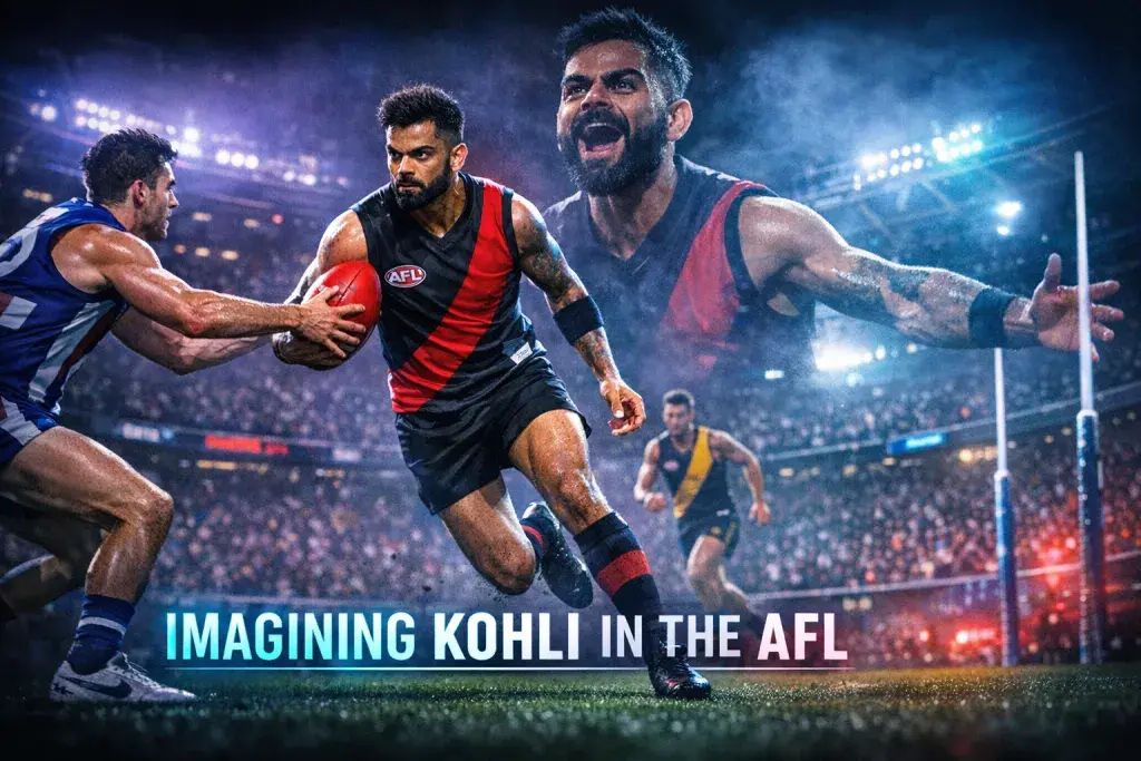 AFL Figures Assign Imaginary Roles to Virat Kohli in Their Code